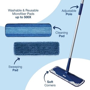 Bona Floor <b>Mop</b> Starter Kit - 2-in-1 Wet + Dry Floor Sweeping + Mopping - Product Image 3