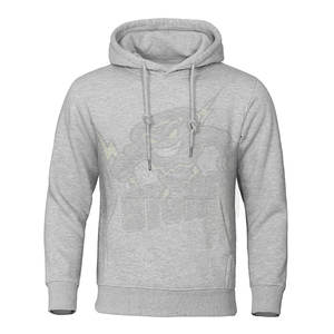 Sweat à capuche 100% coton pour hommes, couleur unie, léger, fitness, manches longues, respirant pour les sports d'hiver. - Product Image 3