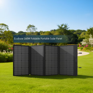 Panneau solaire portable pliable EcoFlow 160W - Noir Origine américaine - Product Image 3