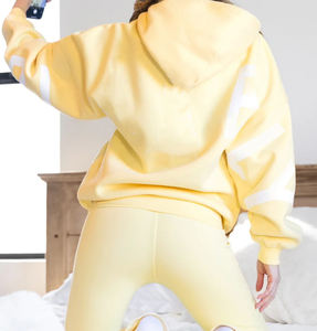 Sudadera con Capucha de Moda Urbana, Estilo Hip Hop, Lavado Ácido, Personalizada, Extra Grande, con Pedrería, Hombros Caídos, Estampada - Product Image 6