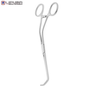 BECK Clamp 7,25 ''18,5 cm Pediátrico Neonatal Cardiovascular Medic Instrumento Atraumático Aorta Beck Infant Aorta Clamp Manual MOL - Product Image 4