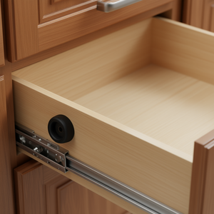 บัฟเฟอร์ยางสีแดงสำหรับประตู เส้นผ่านศูนย์กลาง 40 มม. สูง 35 มม. แบบติดตั้งด้วยเดือย - แพ็ค 25 ชิ้น สำหรับจัดระเบียบลิ้นชัก - Product Image 3