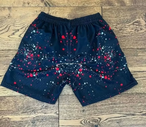 Pantalones cortos deportivos transpirables para hombre Pantalones cortos de tablero medio Cordón Digital Servicio OEM Pantalones cortos disponibles - Product Image 3