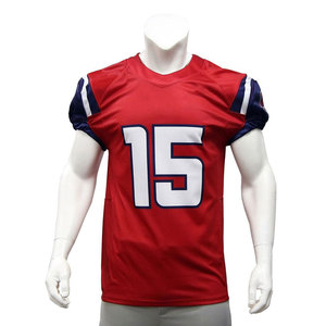 Camisetas de Fútbol Americano para Hombre, Spandex/Poliéster, Transpirables, para Entrenamiento, 2026, OEM - Product Image 1