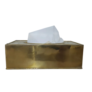 Elegant Handcrafted Brass <b>Tissue</b> Box Holder Hotel Restaurants Decorative Metal <b>Tissue</b> Dispenser <b>for</b> Home Decor Napkin Holder - Product Image 2