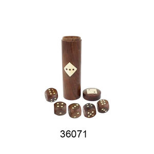 Handcrafted Wooden Classy Dice <b>Box</b> Natural Brown Dice <b>Box</b> Handcrafted Wooden Brown <b>Box</b> <b>Cheap</b> Wooden Gift Item for Sale - Product Image 4