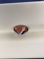 Pierre précieuse ovale facettée en zircon naturel pour la fabrication de bijoux
