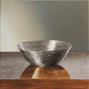 Bol de service exclusif Millenium Handicrafts, magnifique, fait main, moderne, luxueux, gris anthracite, poli, résistant à la chaleur - Product Image 1