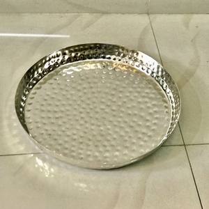 Tazón de Metal electrochapado de oro martillado, decoración para el hogar, fruta, mesa superior, nuevo diseño - Product Image 4