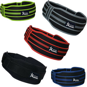 Cinturón de gimnasio de levantamiento de pesas de neopreno de alta calidad neón gris para levantamiento de pesas y Fitness personalizable con logotipo - Product Image 5