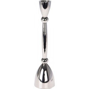 Candelabros de Metal hechos a mano de tallo largo de Espinilla plateada, centro de mesa decorativo para el hogar, candelabros, farolillos y tarros de velas - Product Image 6