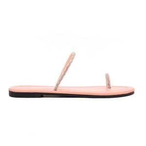 Trendy CL1713 Canvas Peach Zapatos casuales Chic Chappal Design - Product Image 2