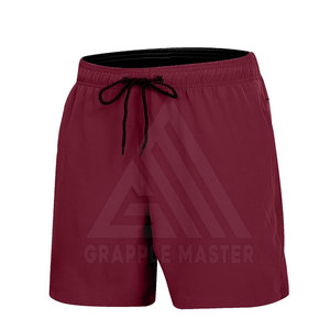 Shorts de sport pour hommes High Street, best-seller, bonne qualité, design de logo personnalisé, vente chaude, tissu en coton uni, respirant, séchage rapide - Product Image 1