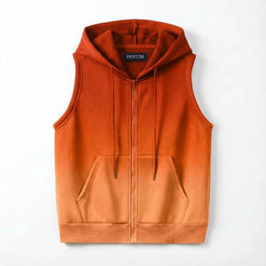 Chaleco Informal sin Mangas con Capucha y Cremallera para Mujer, Algodón Grueso, Corte Regular, Ropa Urbana, Etiqueta Personalizada, Tallas, Logotipo, Precio al por Mayor - Product Image 4