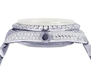 New Arrival VVS Moissanite Diamond Roman Dial Stainless Steel Automatic Hip Hop Iced Out <b>Watch</b> <b>For</b> <b>Men</b> Fashion Gifts From India - Product Image 4