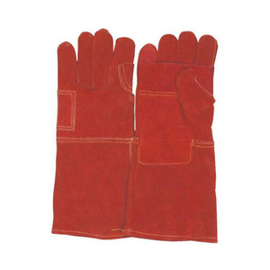 Guantes de aparejo de cuero dividido de alta resistencia con palma reforzada Guantes DE SEGURIDAD duraderos para construcción y trabajo industrial - Product Image 5