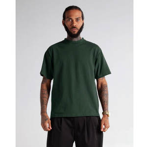 Shaka Wear Max Heavyweight Impression de LOGO personnalisé 100% coton T-shirt hip-hop d'été à manches courtes pour hommes - Product Image 6