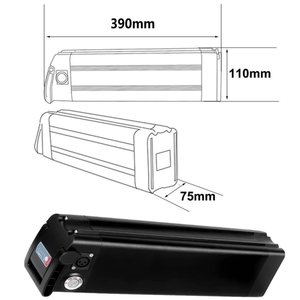Tùy chỉnh 18650 36V 48V pin gói silverfish 36V 10AH Xe đạp điện có thể sạc lại pin điện xe tay ga 48V E xe đạp Pin - Product Image 5