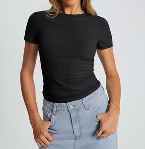 Camiseta de algodón Premium para mujer a precio asequible para etiqueta privada - Product Image 1