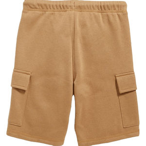 2024 été hommes coton Cargo Shorts 6 poches couleur unie survêtement bouton décoration Style décontracté Camouflage motif pour la plage - Product Image 1