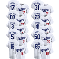 Maillots de baseball unisexes 2025 Los Angeles Home Limited, personnalisables, imprimés par transfert thermique, uniformes avec logos, grandes tailles, été