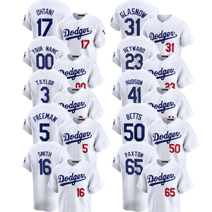 Maillots de baseball domicile limités pour hommes 2025 Los Angeles – Tenues personnalisées brodées avec logos – Blanc - Product Image 1