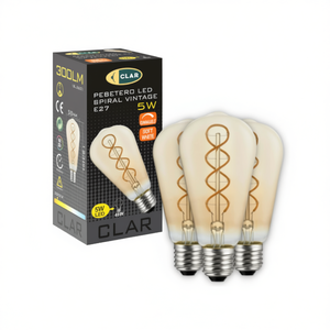Vintage Dimmable LED 5W ST58 <b>Bulb</b> - Product Image 2