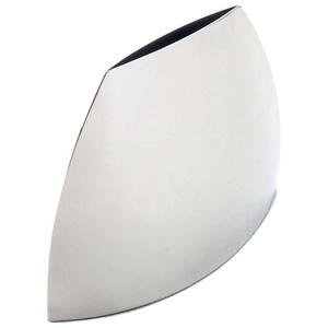 Vase en métal chromé design vintage Vases à fleurs de taille moyenne de la meilleure conception décorative de qualité supérieure avec les tailles de 27x15x15cm - Product Image 4