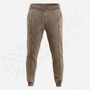 กางเกงยีนส์ผู้ชายสไตล์ยูนีค ผลิตจากโรงงาน ล้างสีแบบแอซิดวอช สีตามสั่ง คุณภาพสูง พิมพ์โลโก้ตามสั่ง กางเกงยีนส์ผู้ชายล้างสีแบบแอซิดวอช - Product Image 1