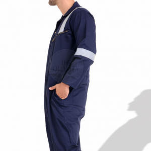 Service OEM/ODM Combinaison de travail en coton respirant pour homme Impression numérique Manches longues Détection des aiguilles Haute qualité Personnalisable - Product Image 5