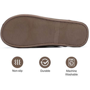 Wholesale Customized Hotel <b>Slippers</b> High Quality Best Selling Material Low Price for House - Product Image 4