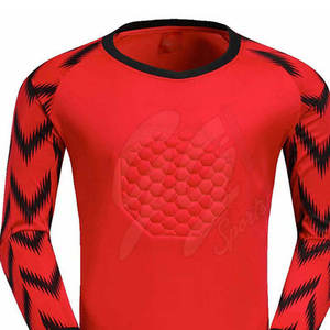 Venta al por mayor de Uniforme de Portero para Hombres Conjunto de Secado Rápido Transpirable de Alta Calidad Adultos Ropa Deportiva Uniforme de Portero - Product Image 5