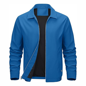 Chaquetas de bombardero con capucha de lona para hombre, aspecto elegante brillante, textura suave, prendas de vestir exteriores ligeras, diseño elegante, precio al por mayor, Invierno - Product Image 5