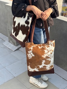 กระเป๋าโท้ทสะพายไหล่หนังวัวแท้ด้ามจับนุ่มสองชั้นทันสมัยกระเป๋าสะพายข้างกระเป๋าถือกระเป๋าช้อปปิ้งคอลเลกชันทันสมัยสำหรับผู้หญิง - Product Image 4