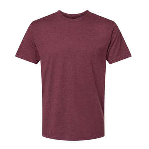 High Quality 105GSM Low OEM MOQ 100% Cotton Custom Unisex Blank Plain T Shirts - Product Image 4
