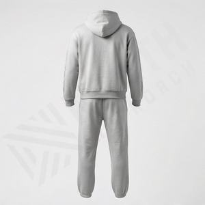 Nouveau survêtement unisexe tendance et élégant, vente chaude, lavage à l'acide, 100% coton, survêtement streetwear pour homme, survêtement en molleton délavé - Product Image 2