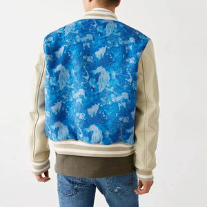 Custom Men's <b>Vintage</b> Baseball Letterman <b>Jacket</b> 100% Wool Autumn Leather Sleeves <b>Varsity</b> <b>Jackets</b> for Winter Season - Product Image 6