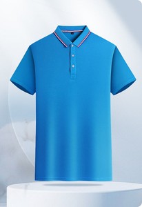 Vêtements de travail personnalisés OEM polos personnalisés logo imprimé vêtements de travail en pur coton T-shirts à manches courtes - Product Image 5