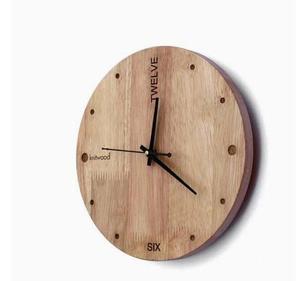 Horloge murale en bois pour chambre à coucher Articles de décoration murale de bureau de haute qualité fabriqués d'artisanat indien - Product Image 2