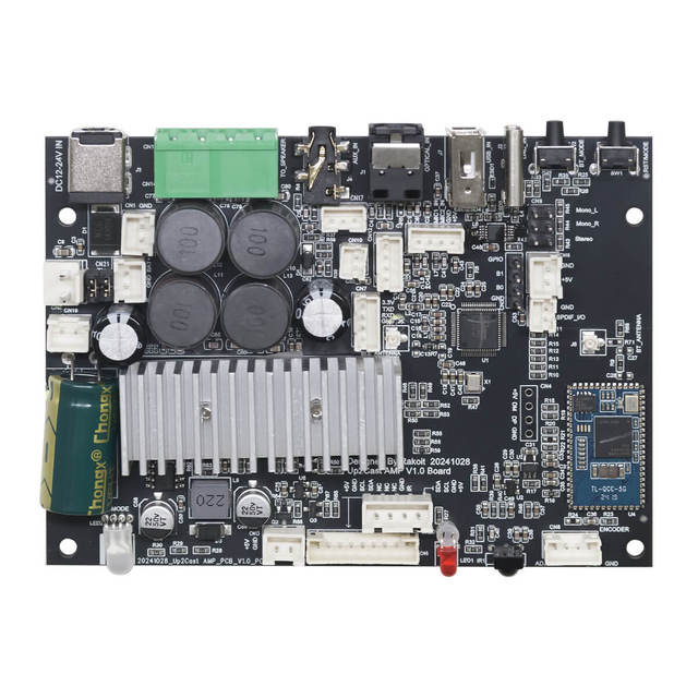 Up2Cast Amp Multi-room Music Receiver Pcb Board Wireless USB Audio Amplifier Board with Auracast for DIY Audio