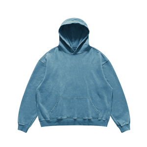 เสื้อฮู้ดซักกรดระบายอากาศได้ดีเสื้อมีฮู้ดโอเวอร์ไซส์ผ้าฝ้าย100% ออกแบบได้ตามต้องการ - Product Image 1