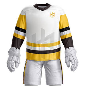 ชุดเครื่องแบบฮ็อกกี้น้ำแข็งระบายอากาศได้ดีเป็นมิตรกับสิ่งแวดล้อมสำหรับทุกเพศ - Product Image 5