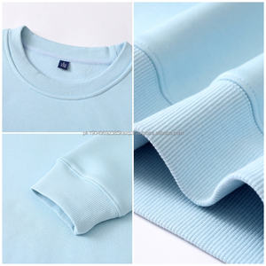 Sweat-shirts à capuche surdimensionnés rouges pour couples, 400 grammes, polaire non doublé, uni, brodé, respirant, décontracté, régulier, hiver - Product Image 3