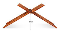 Pupitre de lecture Coranique en bois d'érable sculpté, écologique, style artisanal islamique, cadeau pour le Ramadan et l'Aïd, pour la maison
