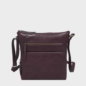 กระเป๋าสะพายพาดลำตัวหนังบัฟหนังแท้ขัดเงาแบบอิตาลีเนื้อละเอียดสีแทนผัก (VT) ผู้ผลิตชั้นนำของอินเดีย - Product Image 1