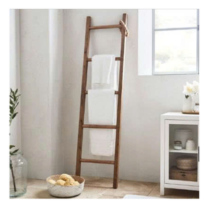 Bamboo Ladder: The Natural Bamboo Ladder from Vietnam, Perfect for Hanging Towels and Elevating Trendy Hotel and Home Decor - Product Image 3