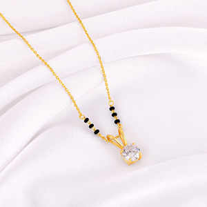 Elegante Golden Forever Moments Mangalsutra Diamond Colgantes & Charms - Product Image 4