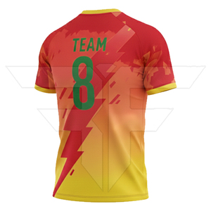 Tenues de football sans manches pour hommes, conçues sur mesure par les fabricants, avec logo personnalisé, respirantes, 100% polyester, pour l'entraînement et les activités de plein air - Product Image 3