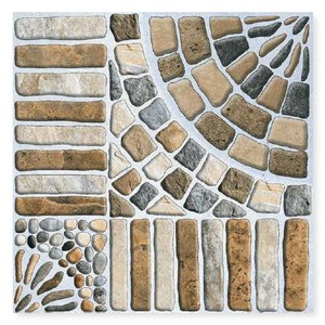 Hiện Đại Mộc mạc gốm gạch lát sàn Atlas 4 Brown 396x396 mét kích thước với 8 mét độ dày chất lượng tốt nhất từ Ấn Độ có tính năng Matt bề mặt - Product Image 2