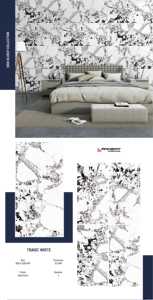 Vendita diretta della fabbrica di piastrelle per pavimenti in porcellana effetto marmo blu lucido 60x120cm miglior prezzo esterno casa interna in legno ispirato - Product Image 4